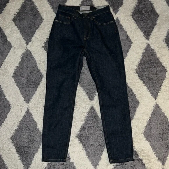 NWT Everlane High Rise Skinny size 26 ankle - Picture 3 of 12